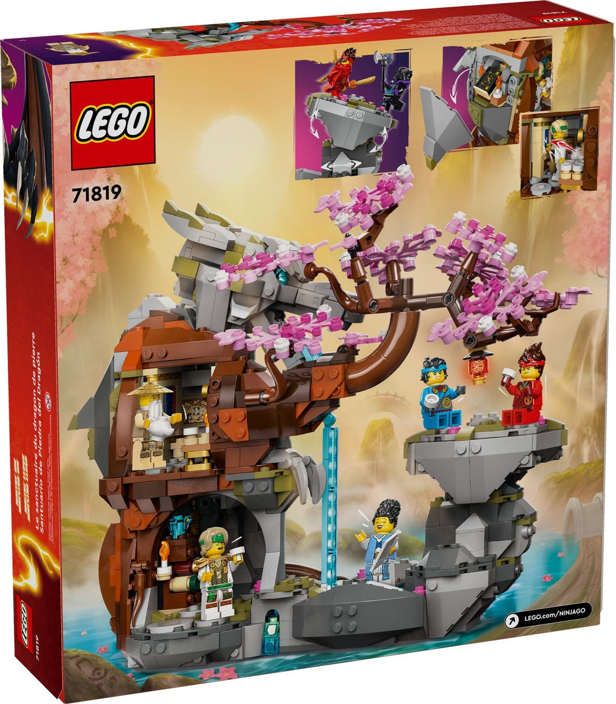 LEGO Ninjago 71819 Drachenstein-Tempel