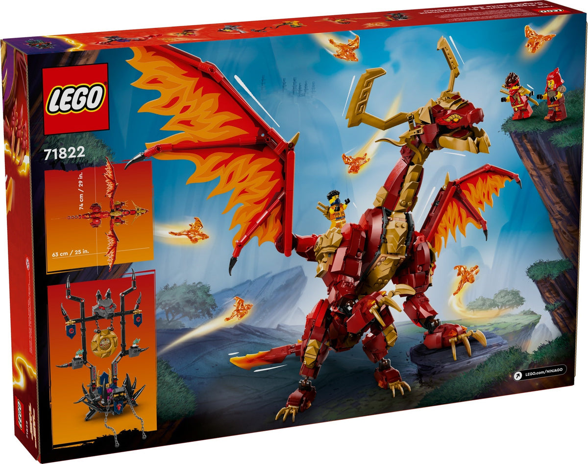 LEGO Ninjago 71822 Quelldrache der Bewegung