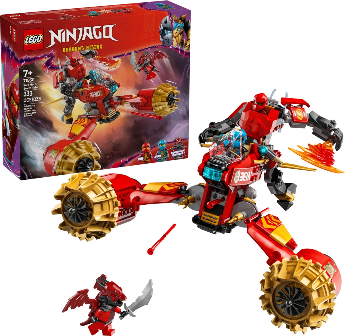 LEGO Ninjago 71830 Kais Sturmreiter-Mech