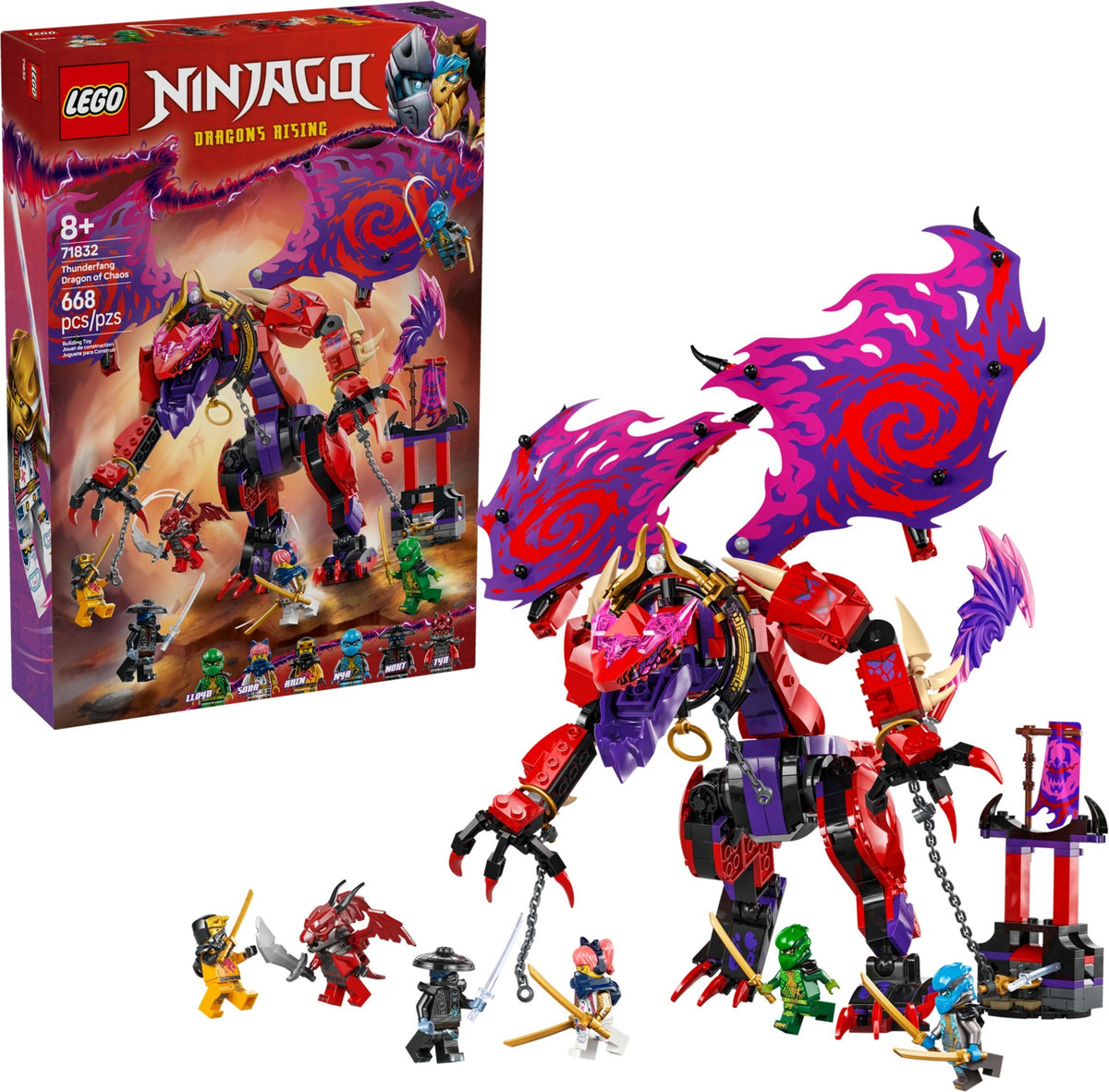 LEGO Ninjago 71832 Chaosdrache Donnerzahn
