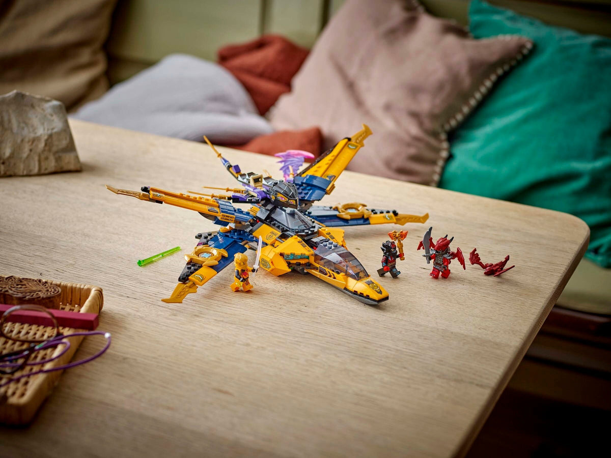 LEGO Ninjago 71833 Ras und Arins Super-Sturmflieger