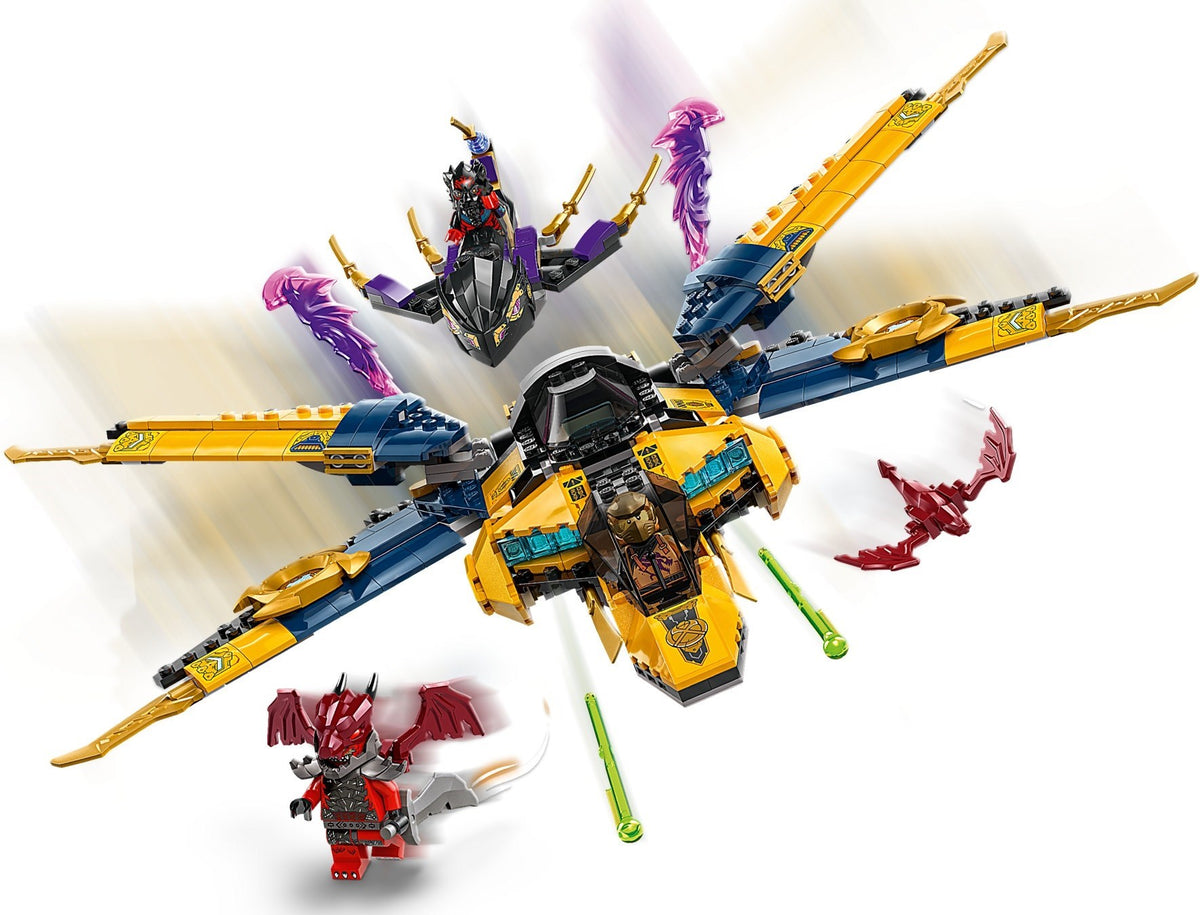 LEGO Ninjago 71833 Ras und Arins Super-Sturmflieger