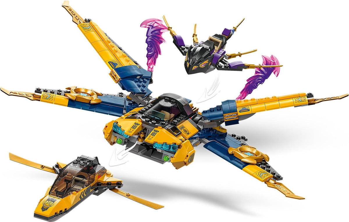 LEGO Ninjago 71833 Ras und Arins Super-Sturmflieger