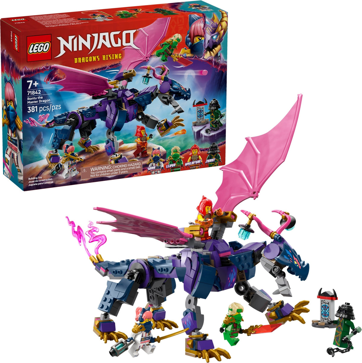 LEGO Ninjago 71842 Rontu der Meisterdrache