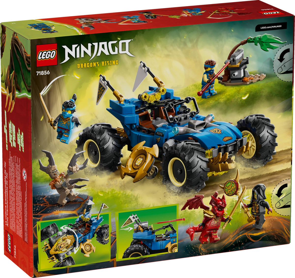 LEGO Ninjago 71856 Jays Transformationsflitzer