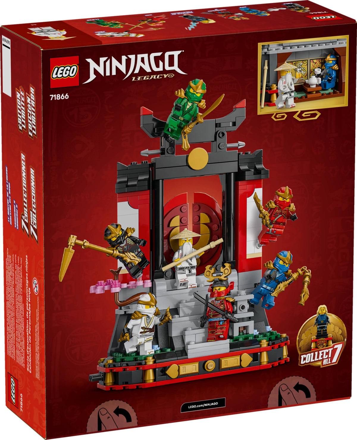 LEGO Ninjago 71866 15-jähriges Jubiläum: Ninja-Charaktere