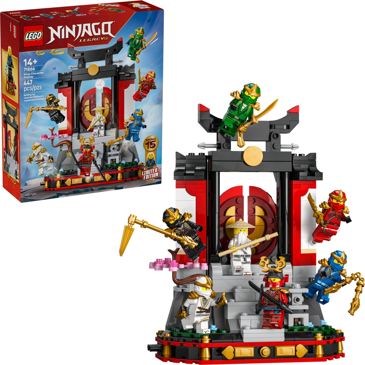 LEGO Ninjago 71866 15-jähriges Jubiläum: Ninja-Charaktere