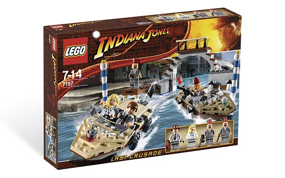 LEGO Indiana Jones 7197 Verfolgungsjagd in Venedig