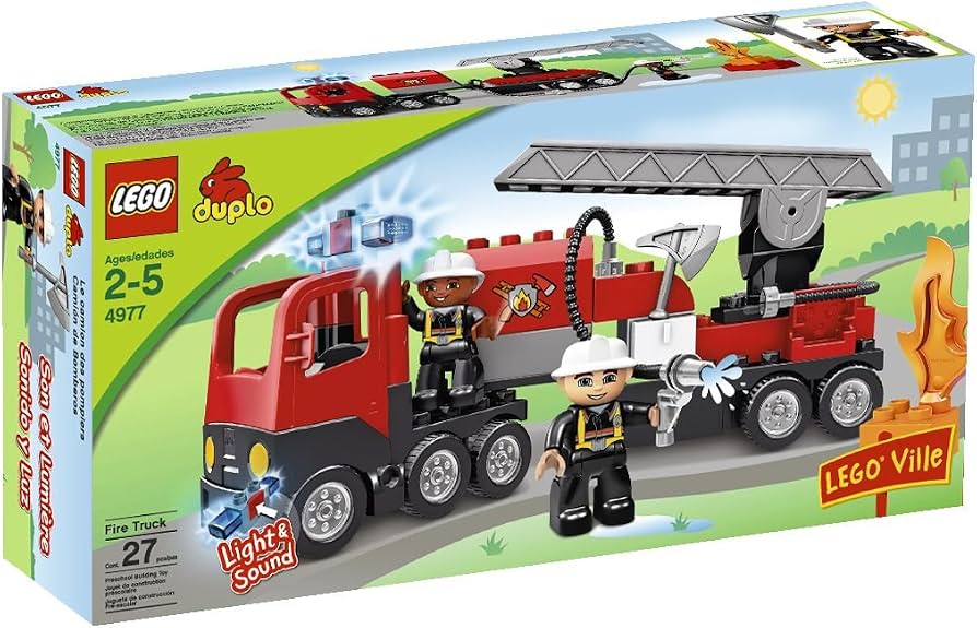 LEGO DUPLO 4977 Feuerwehrlöschzug