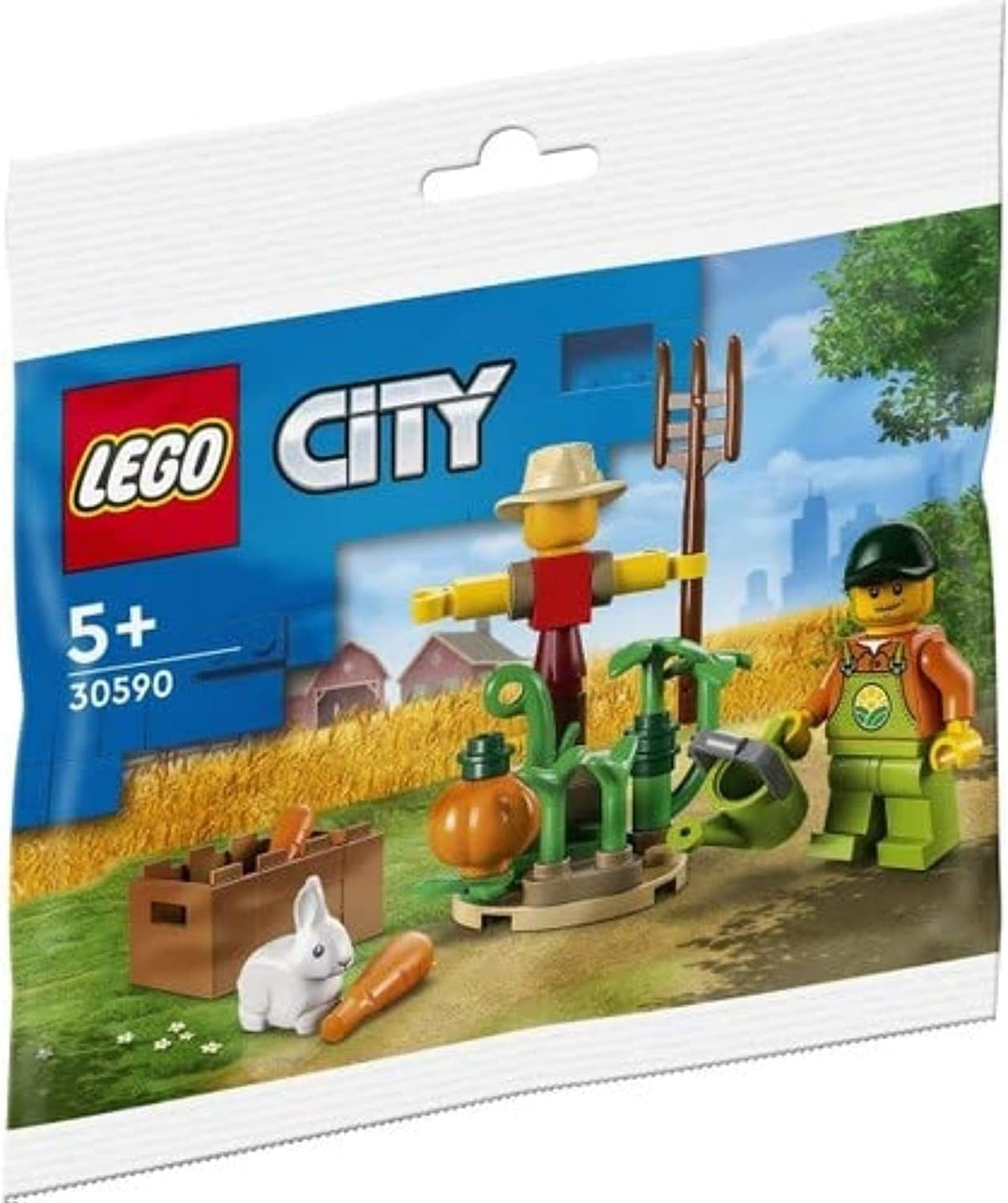LEGO City 30590 Bauernhofgarten mit Vogelscheuche
