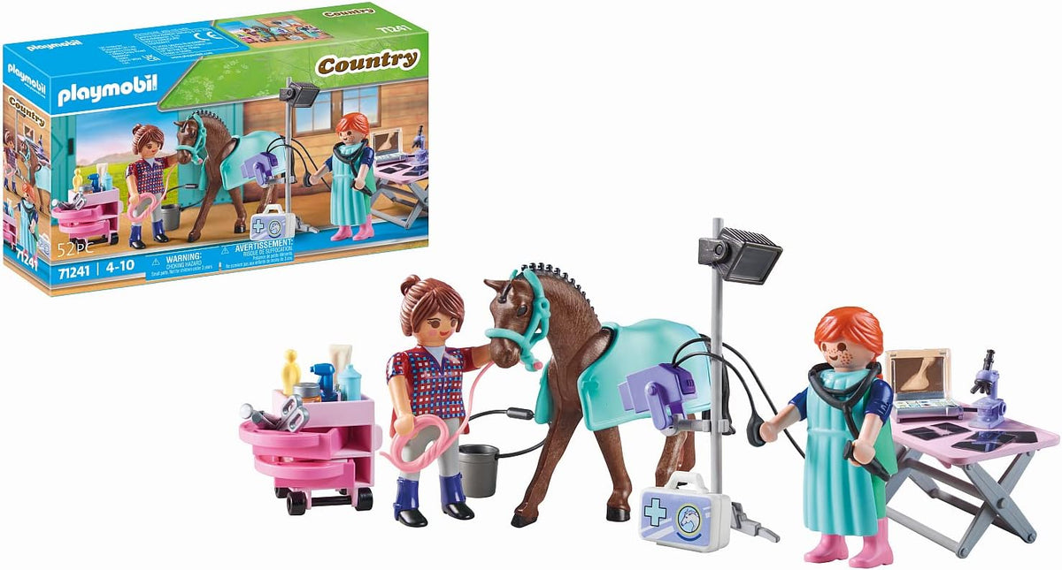 PLAYMOBIL Country 71241 Tierärztin für Pferde