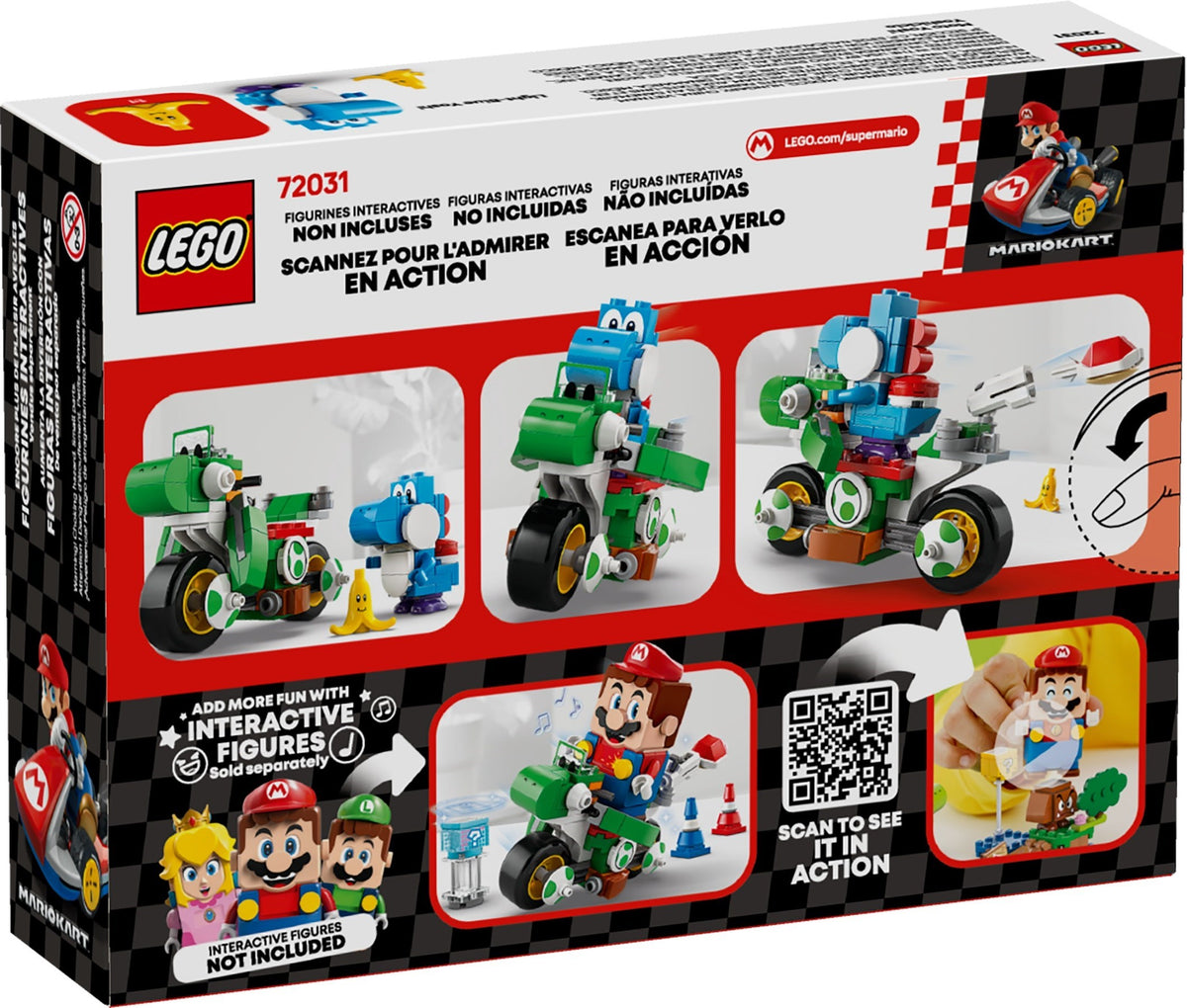 LEGO Super Mario 72031 Mario Kart – Yoshi–Bike
