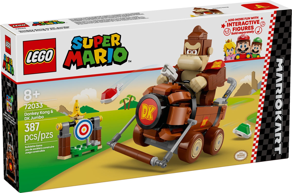 LEGO Super Mario 72033 Mario Kart – Donkey Kong & DK Jumbo
