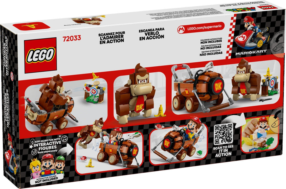 LEGO Super Mario 72033 Mario Kart – Donkey Kong & DK Jumbo