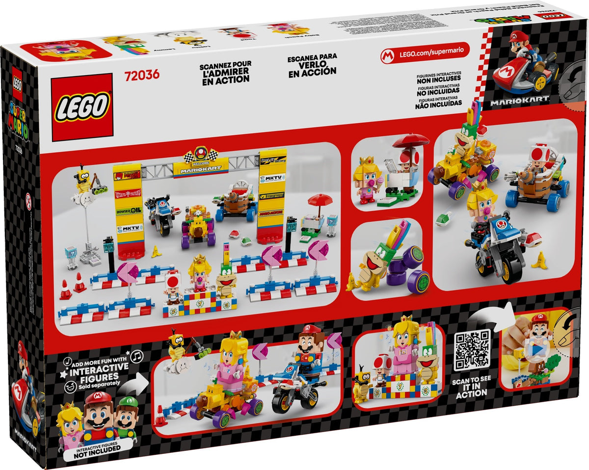 LEGO Super Mario 72036 Mario Kart – Baby Peach & Grand Prix–Set