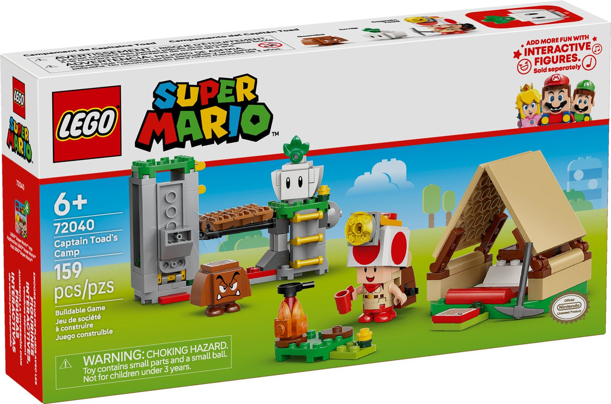LEGO Super Mario 72040 Kapitän Toad-Camp
