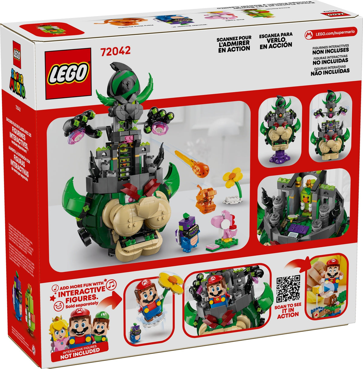 LEGO Super Mario 72042 Prinz Florian & Schloss-Bowser