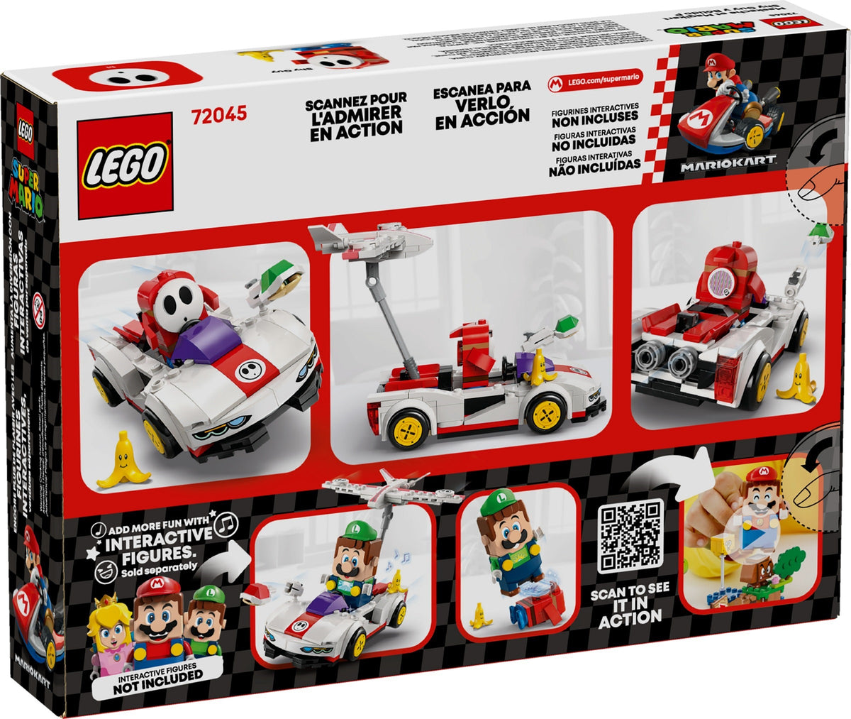 LEGO Super Mario 72045 Mario Kart – Shy Guy & Flügel-Raser