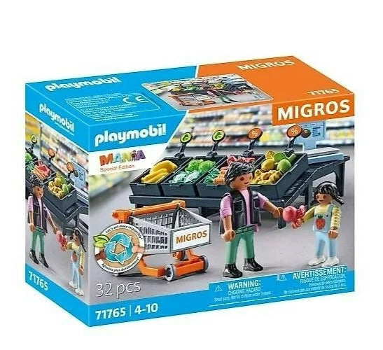 PLAYMOBIL Migros Mania 71765 Früchte und Gemüse – Special Edition