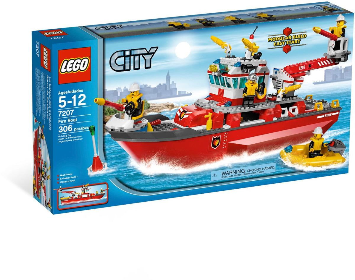 LEGO City 7207 Feuerwehrschiff