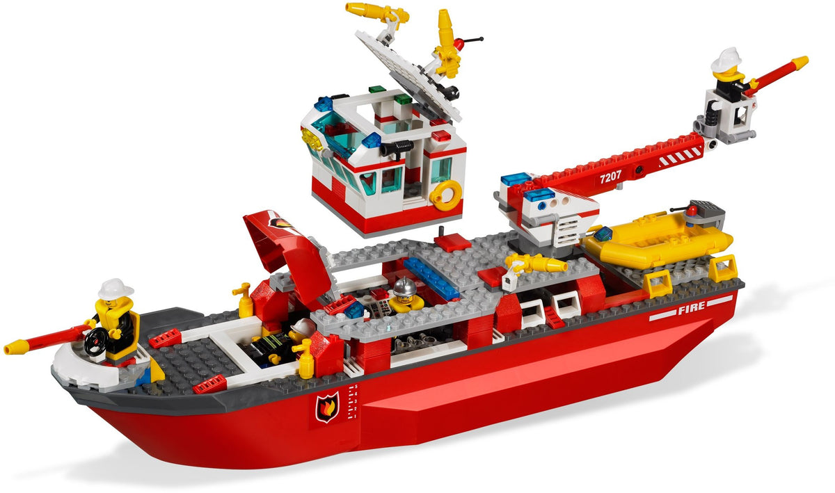 LEGO City 7207 Feuerwehrschiff