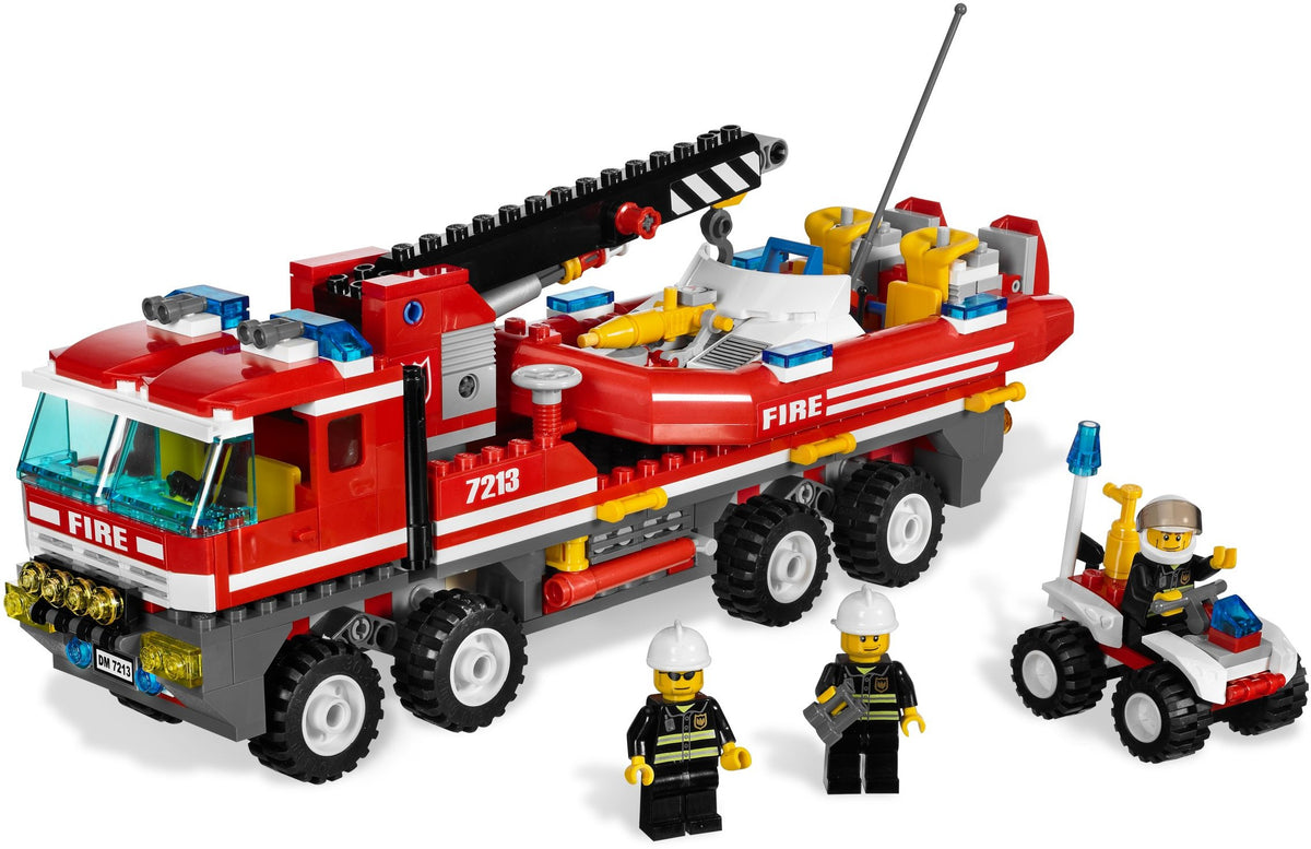 LEGO City 7213 Feuerwehr-Truck mit Löschboot