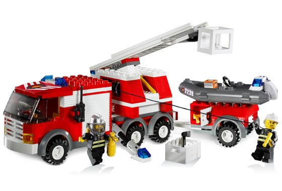 LEGO City 7239 Feuerwehrlöschzug