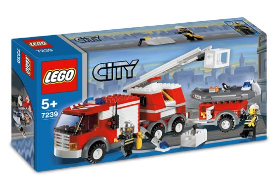 LEGO City 7239 Feuerwehrlöschzug