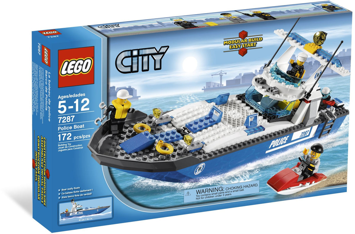 LEGO City 7287 Polizeiboot