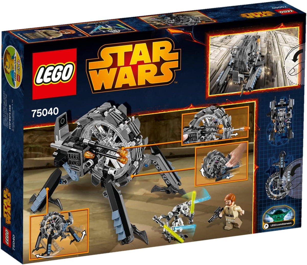 LEGO Star Wars 75040 General Grievous Wheel Bike