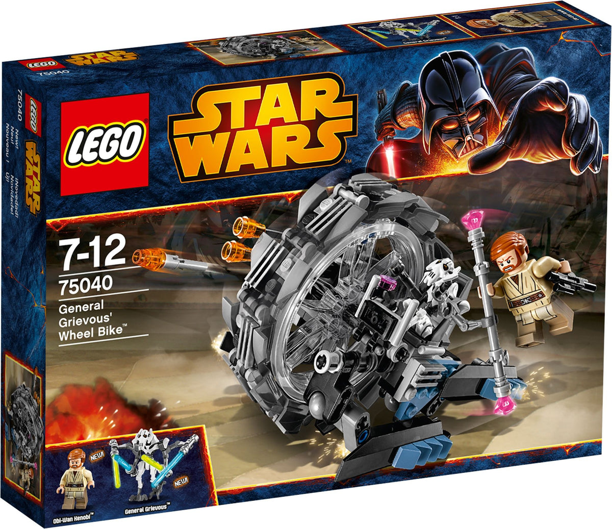 LEGO Star Wars 75040 General Grievous Wheel Bike