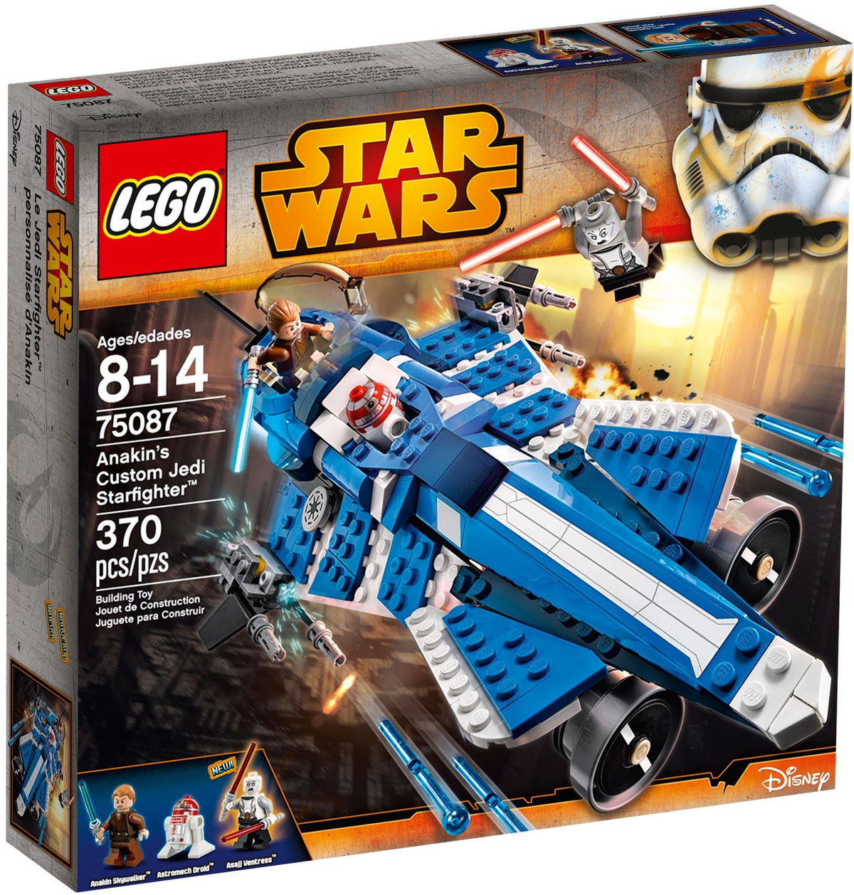 LEGO Star Wars 75087 Anakin&#39;s Custom Jedi Starfighter