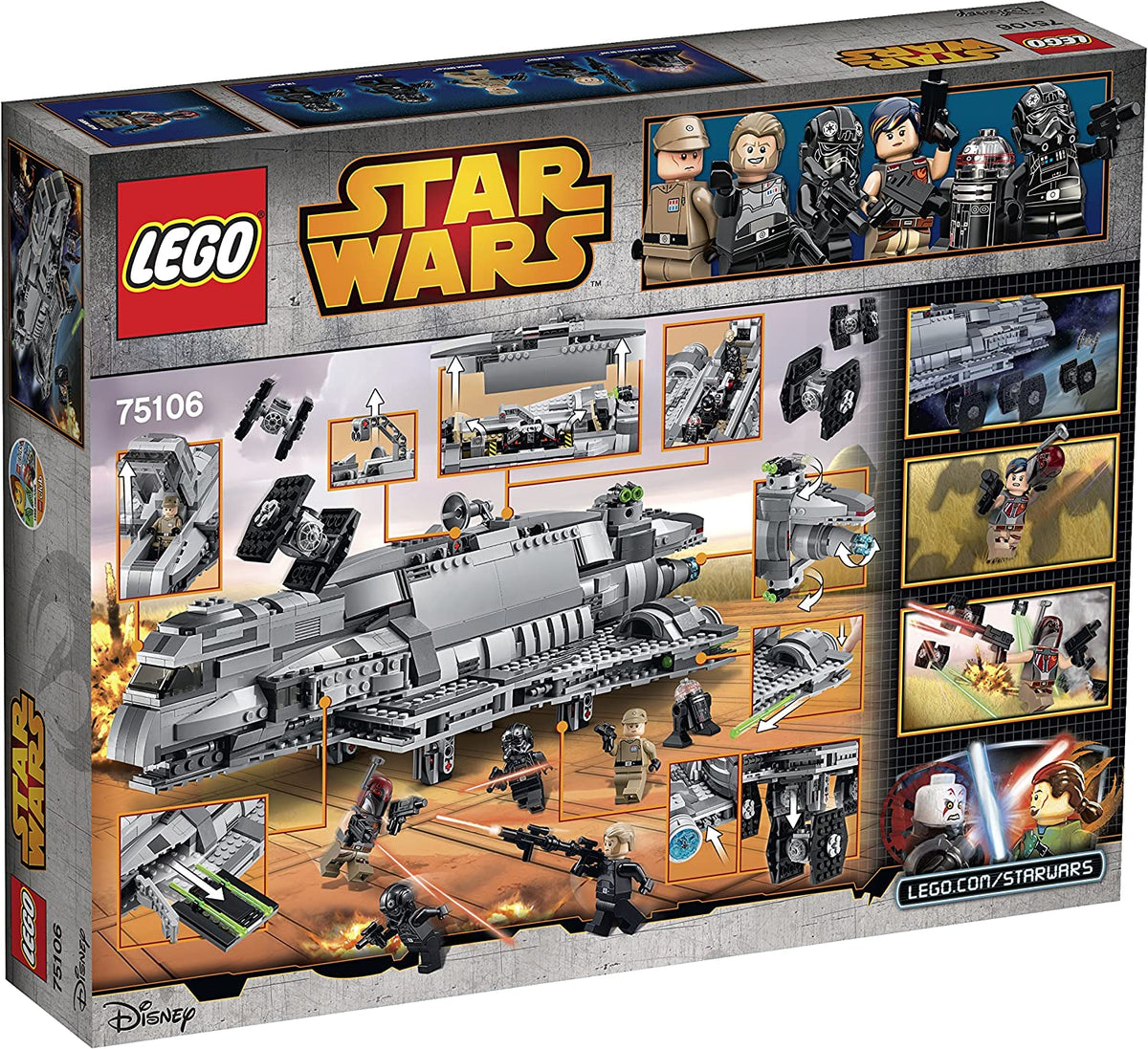 LEGO Star Wars 75106 Imperial Assault Carrier