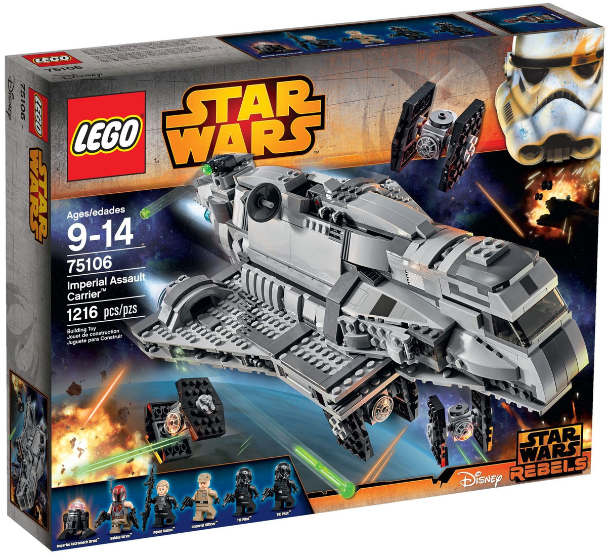 LEGO Star Wars 75106 Imperial Assault Carrier