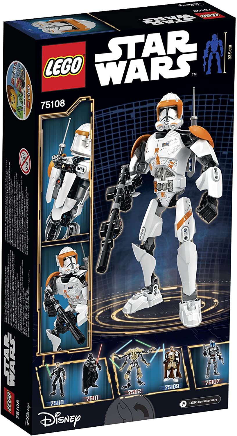 LEGO Star Wars Buildable Figures 75108 Clone Commander Cody