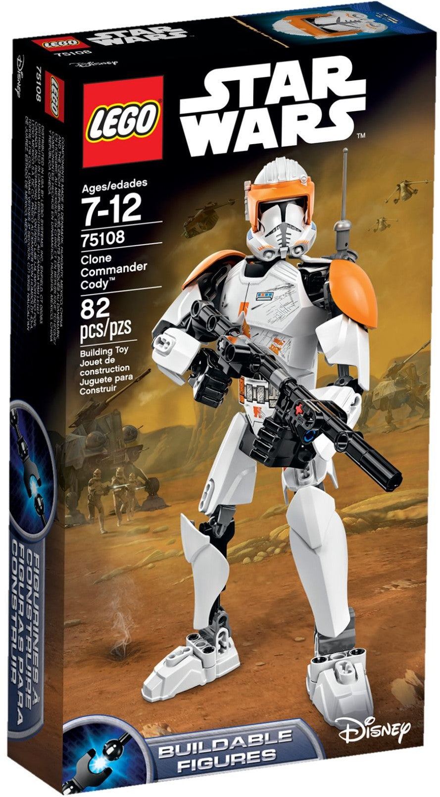 LEGO Star Wars Buildable Figures 75108 Clone Commander Cody