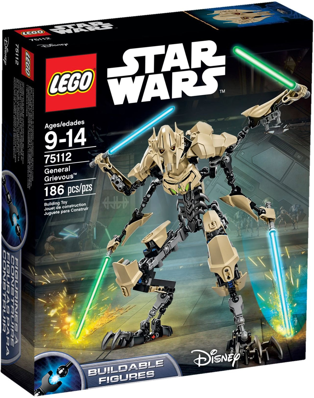 LEGO Star Wars Buildable Figures 75112 General Grievous