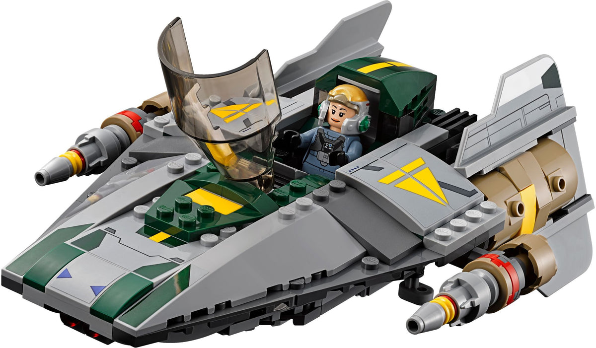 LEGO Star Wars 75150 Vader&#39;s TIE Advanced vs. A-Wing Starfighter