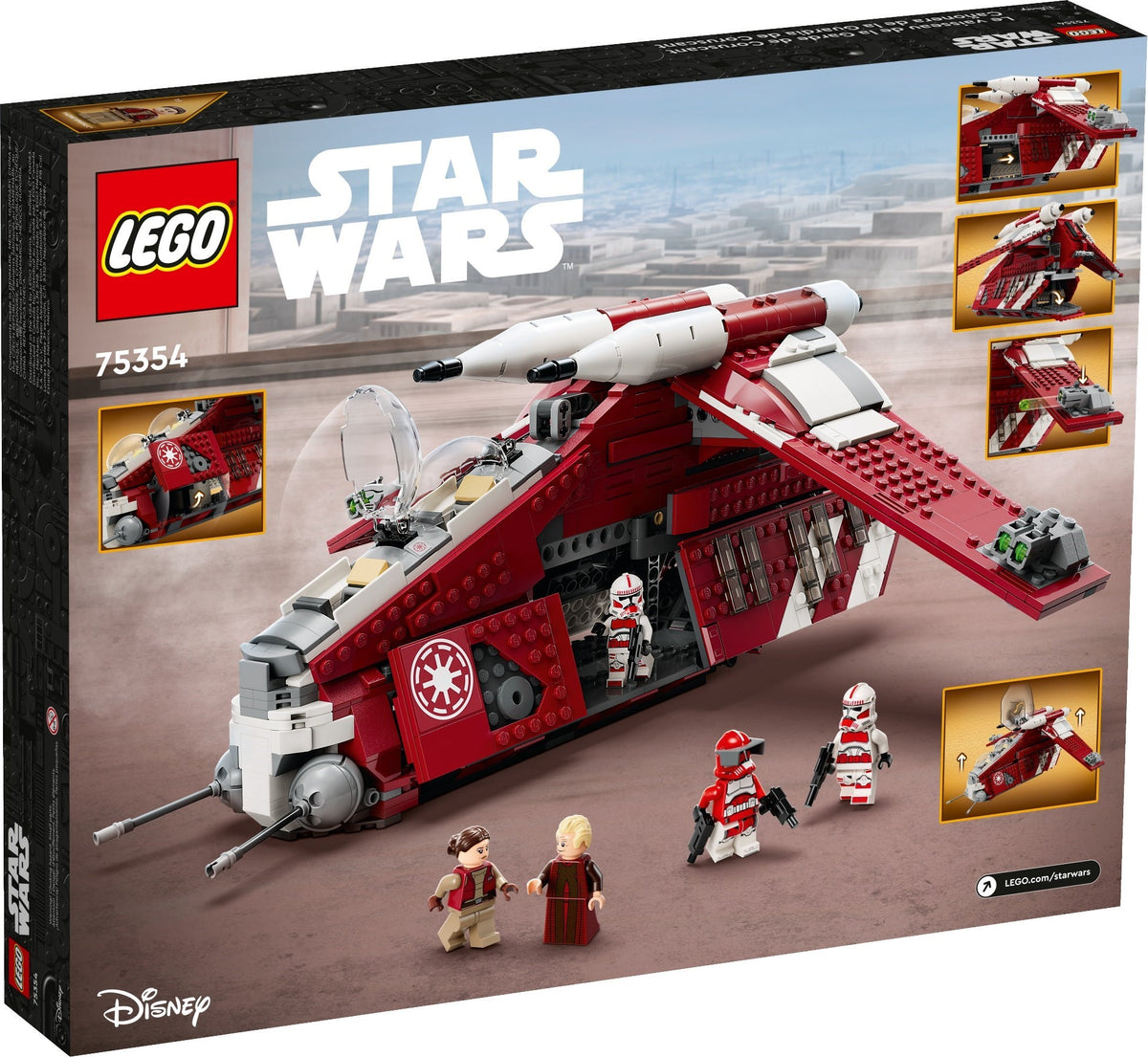 LEGO Star Wars 75354 Gunship der Coruscant-Wachen