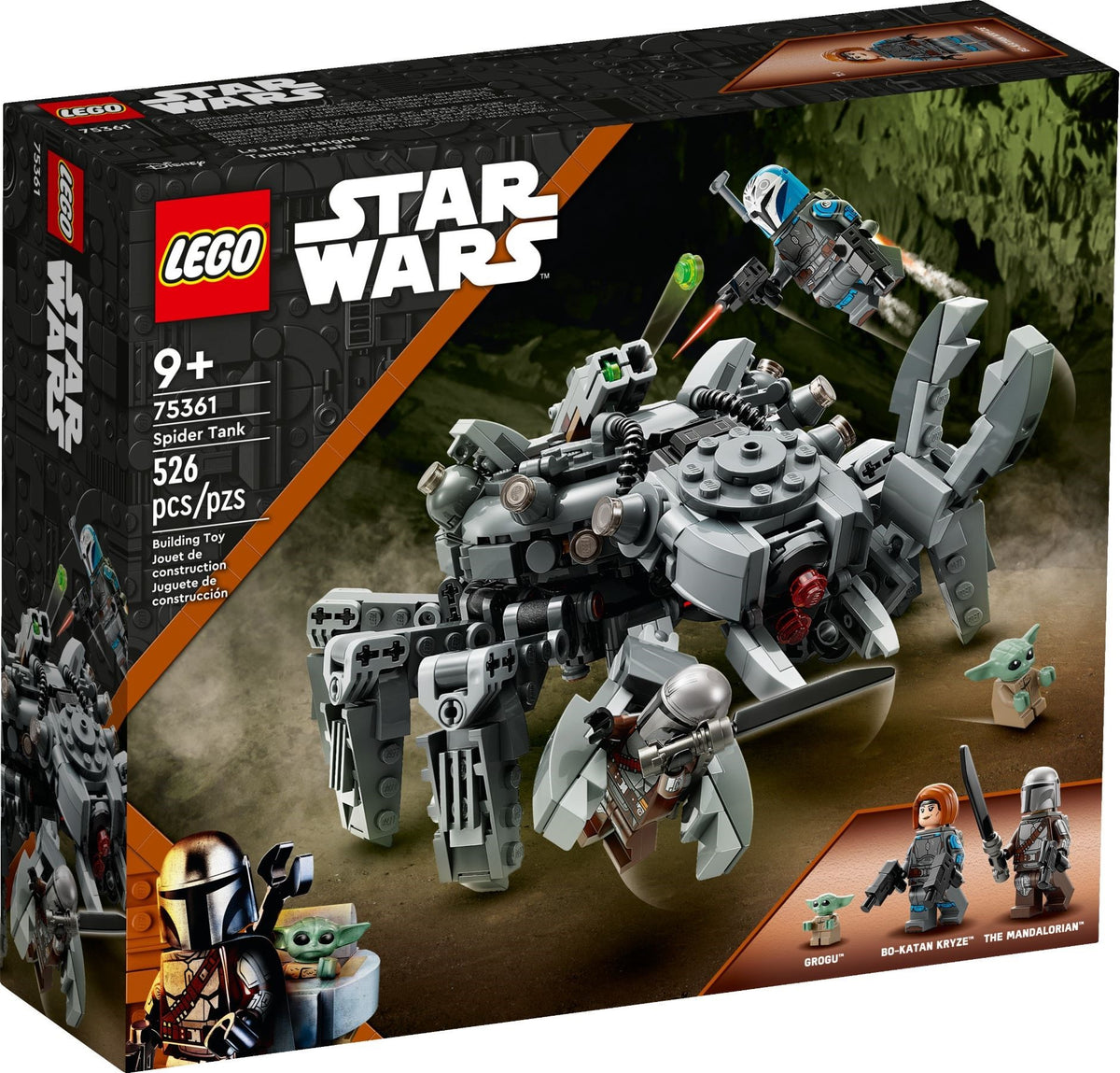 LEGO Star Wars 75361 Spinnenpanzer