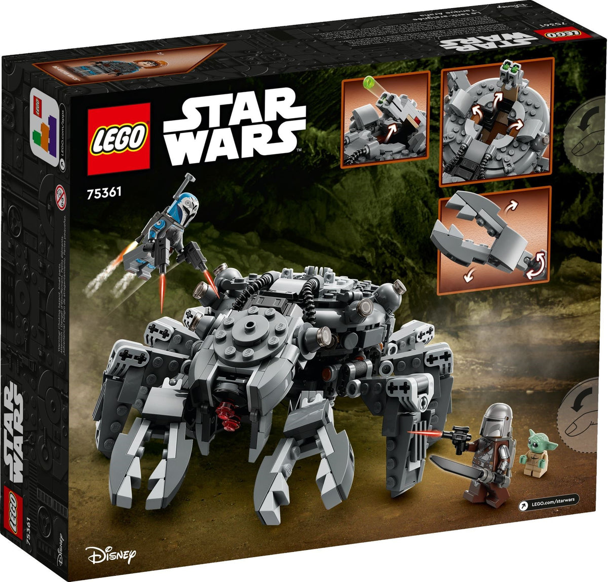 LEGO Star Wars 75361 Spinnenpanzer