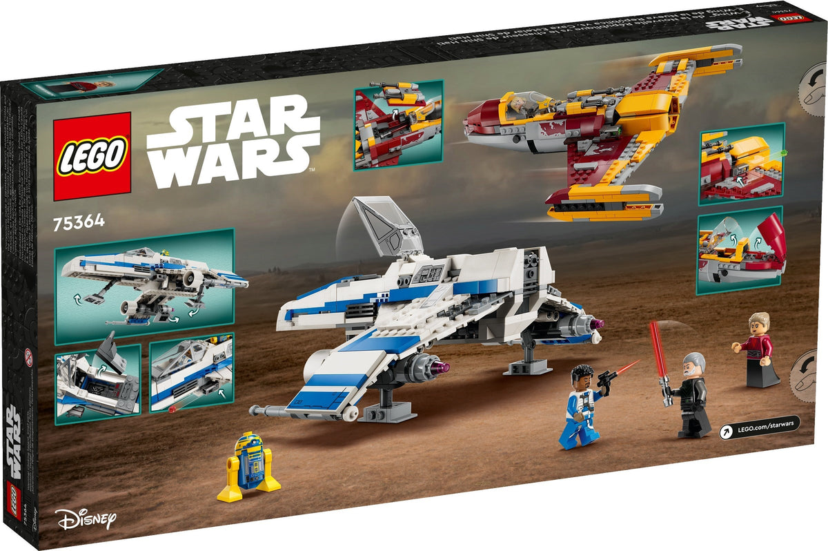 LEGO Star Wars 75364 New Republic E-Wing vs. Shin Hatis Starfighter