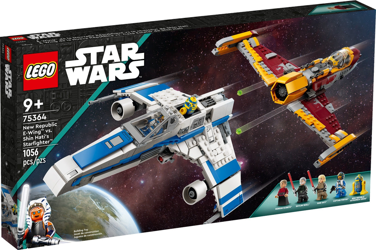 LEGO Star Wars 75364 New Republic E-Wing vs. Shin Hatis Starfighter
