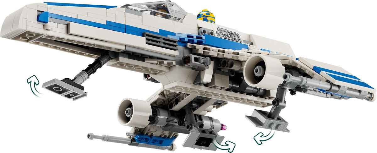 LEGO Star Wars 75364 New Republic E-Wing vs. Shin Hatis Starfighter