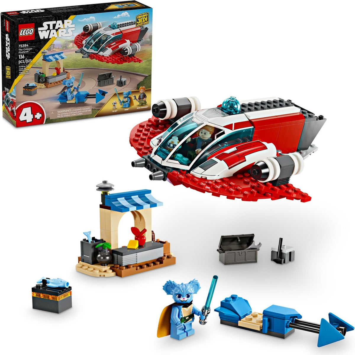 LEGO Star Wars 75384 Der Crimson Firehawk
