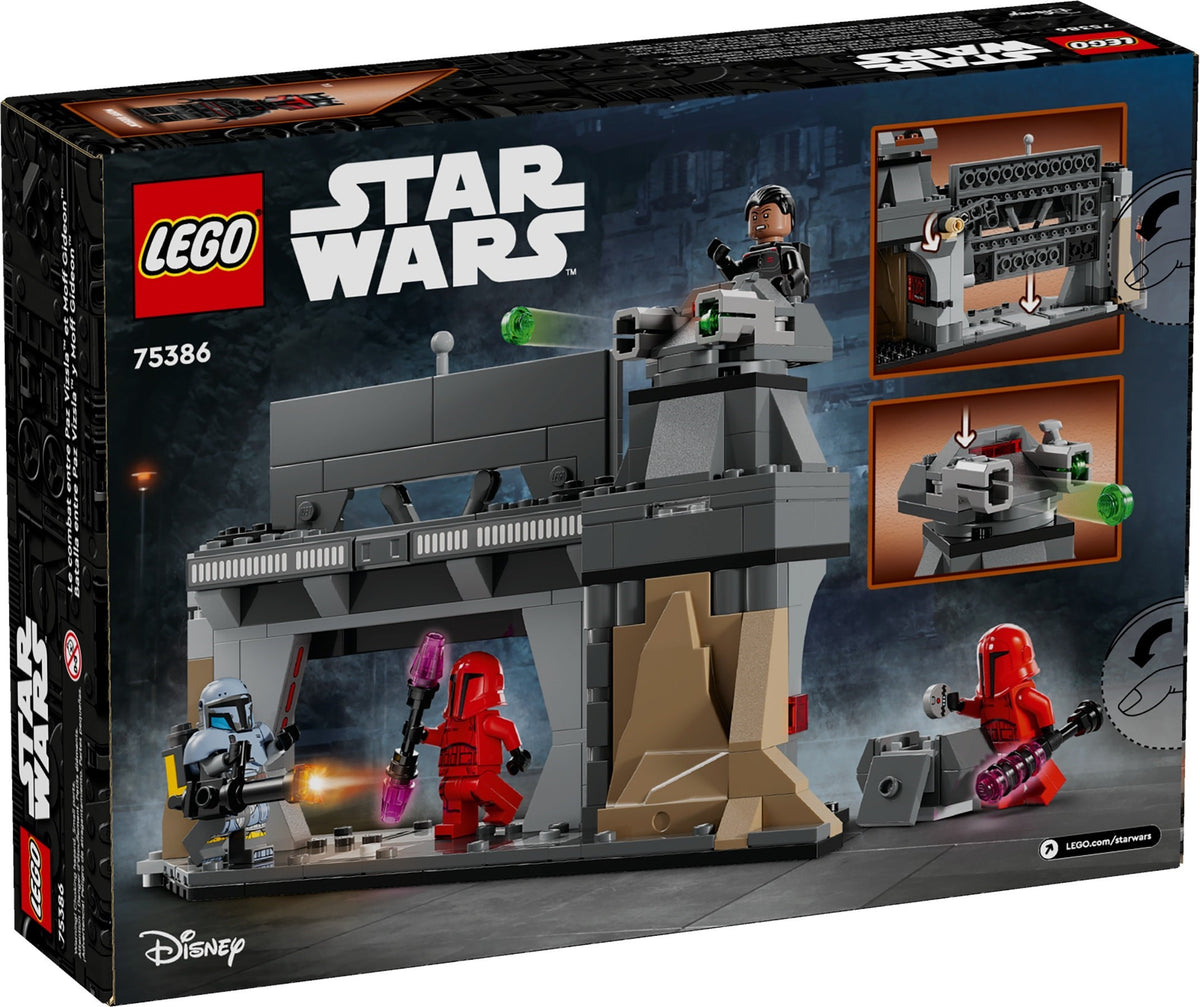 LEGO Star Wars 75386 Duell zwischen Paz Vizsla und Moff Gideon