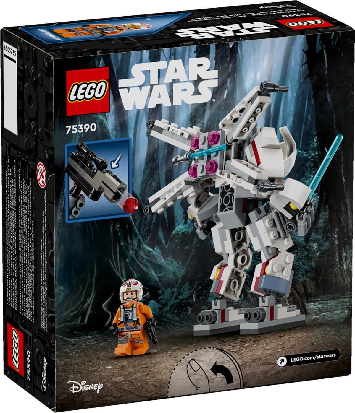 LEGO Star Wars 75390 Luke Skywalkers X-Wing Mech