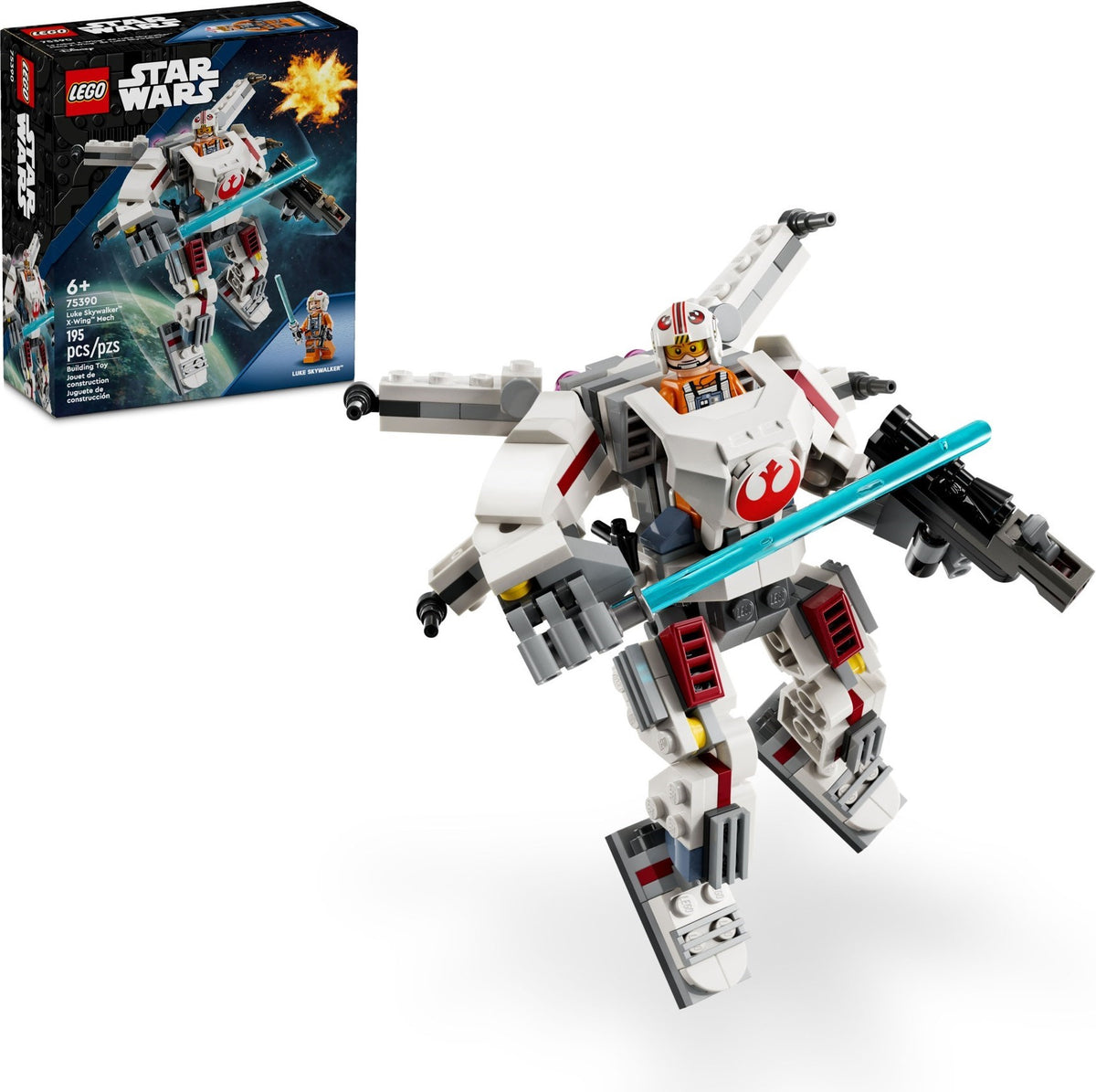 LEGO Star Wars 75390 Luke Skywalkers X-Wing Mech