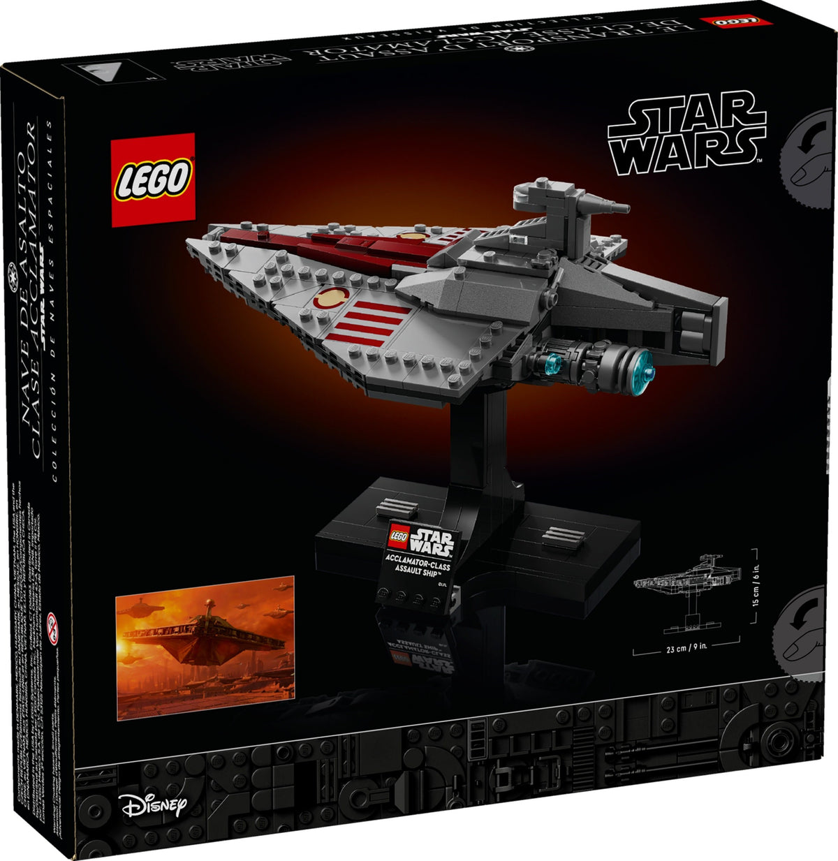 LEGO Star Wars 75404 Assault Ship™ der Acclamator-Klasse