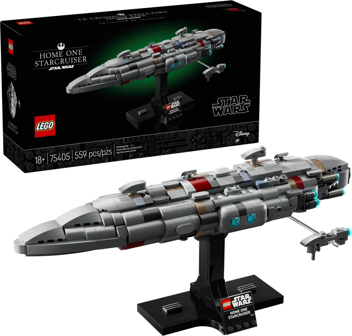 LEGO Star Wars 75405 Home One Starcruiser